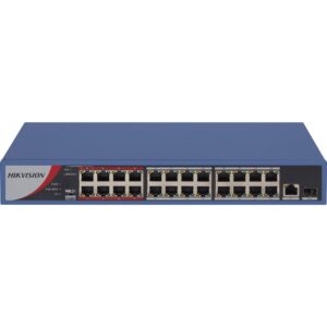 24 Port Fast Ethernet Unmanaged POE Switch - DS-3E0326P-E/M(B)