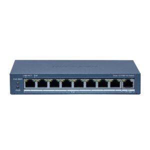 8 Port Fast Ethernet Smart POE Switch - DS-3E1309P-EI(B) - Image 1